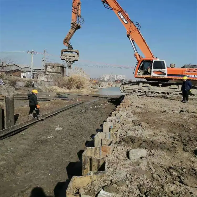扬州拉森钢板桩打拔机 槽型钢板桩多少钱一天