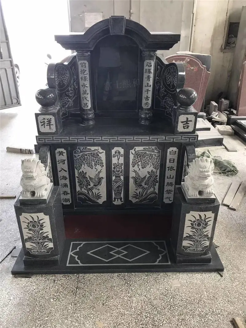 墓碑厂家 墓石价表较新 小规格公墓火葬碑生产厂家 成品好
