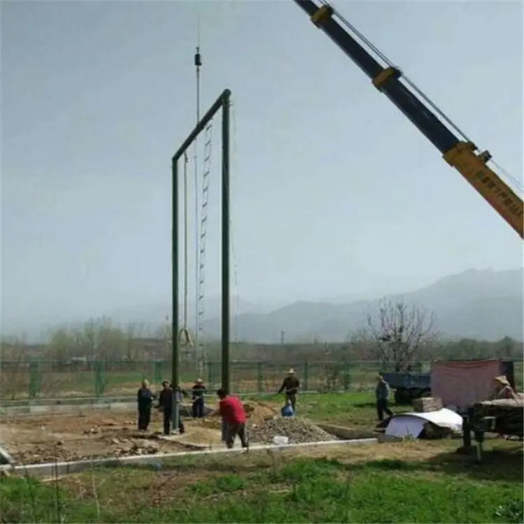 普洱 综合障碍训练器材 高空心理障碍器材 斜绳摆渡