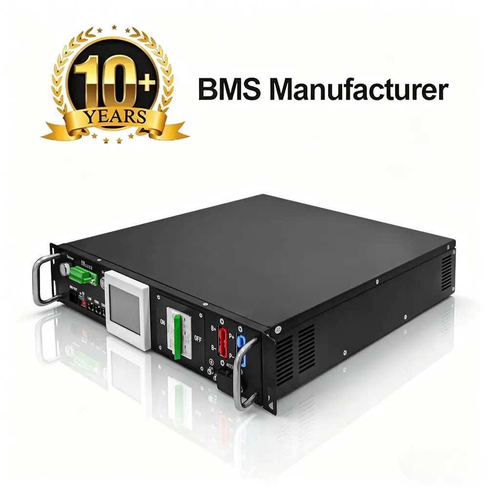 2U高压BMS 96-500V 50A工商业光伏电站储能CE认证 源头厂家