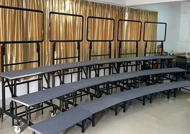 移动式合唱台阶 学校演出 台面可定制多功能立式折叠合唱台