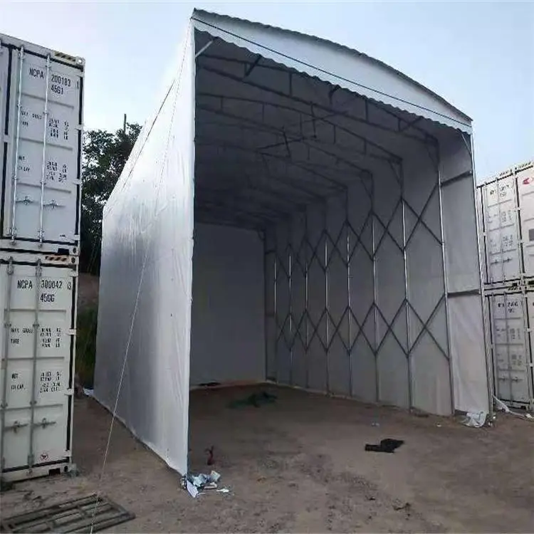 南通通州 遮阳棚伸缩式雨棚 大型电动推拉棚 定期创新外观新颖