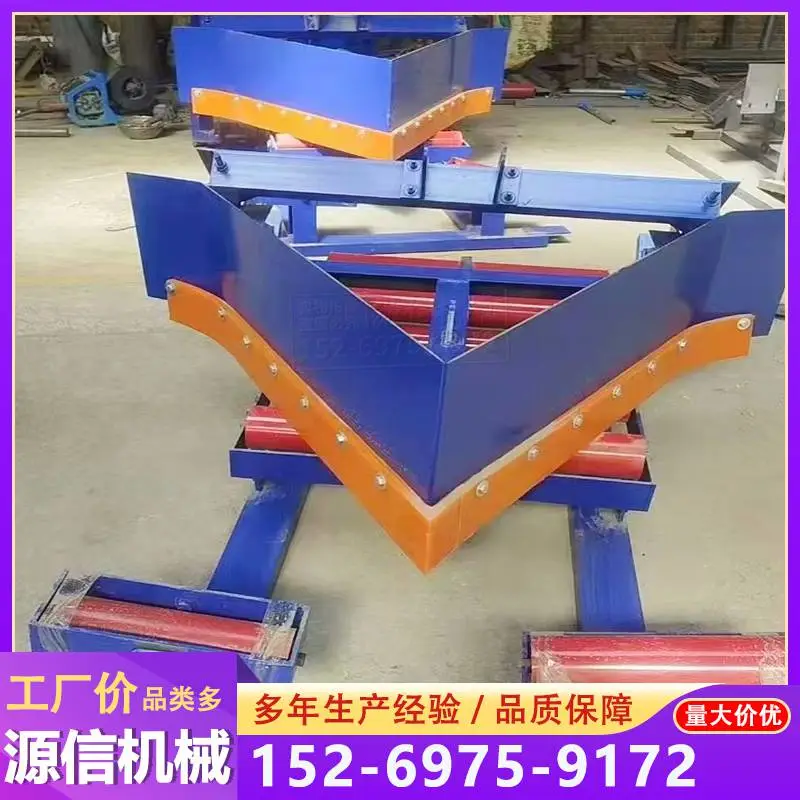 矿用输送带运输犁式卸料器B1200mm电动推杆聚氨酯耐磨皮带清扫器