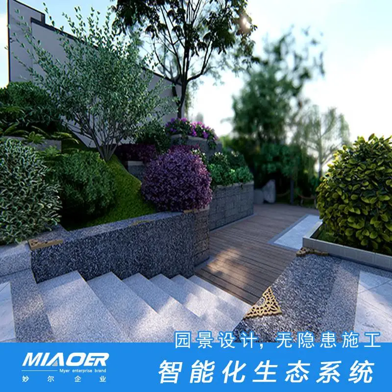 徐汇小庭院设计实景图景观设计喷泉