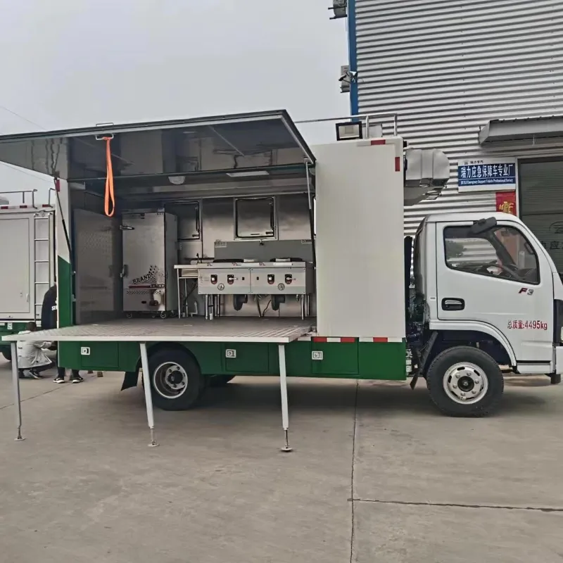 江淮康铃H5可流动厨房车早餐车夜市摆摊车
