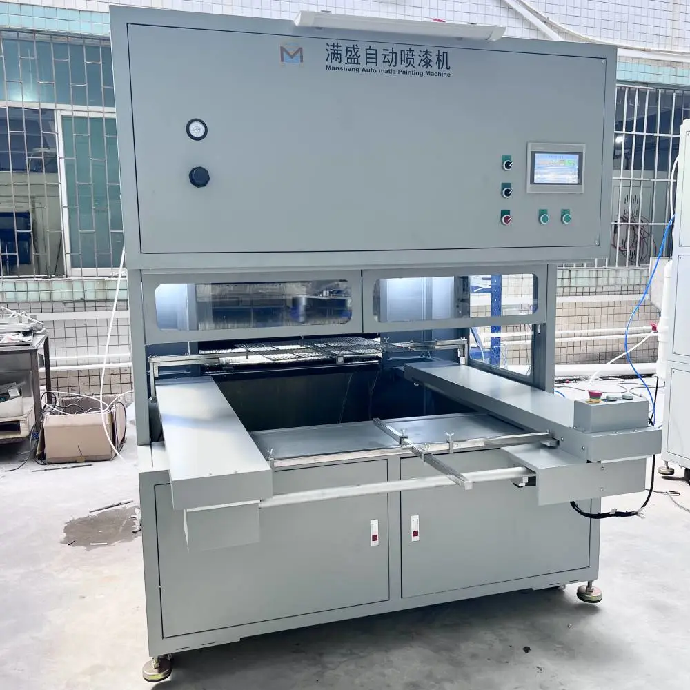 手机壳喷涂机器 五轴喷油打胭脂设备 性能稳定