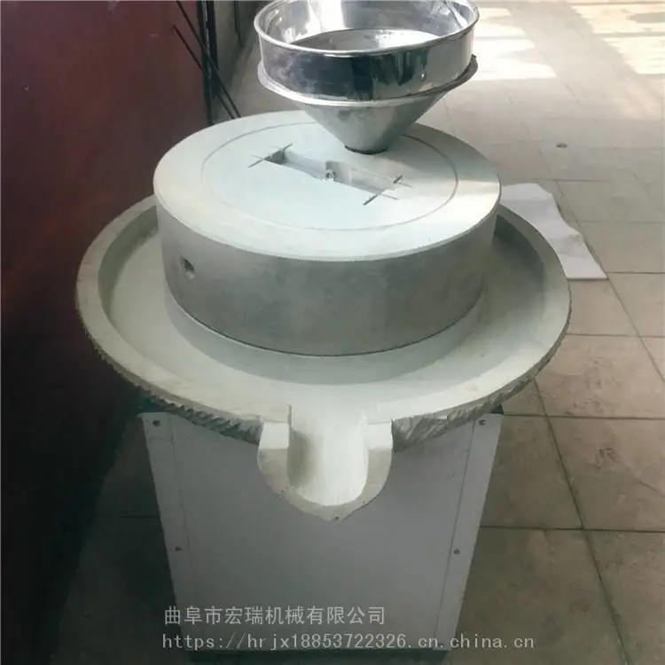 湖北省大豆石磨专用磨浆机 新型家用电动石磨小麦专用石磨机