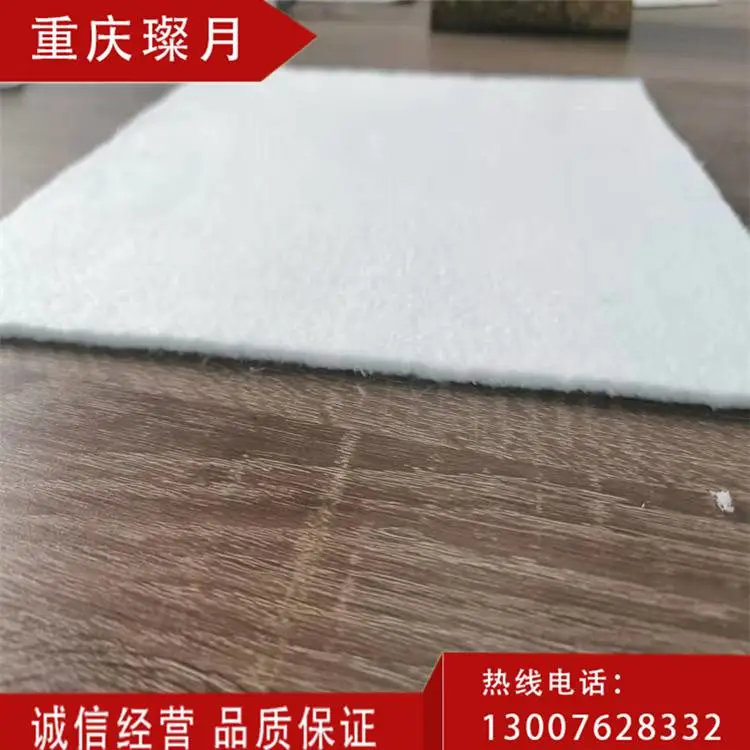 氧化铝纤维针刺毡 璨月耐高温氧化铝毡 正极材料烧结炉保温材料