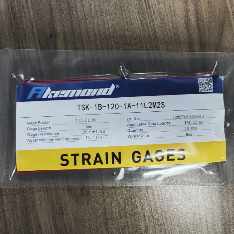 PCB应力测试线单轴应变片TSK-1B-120-1A-11L1M2S