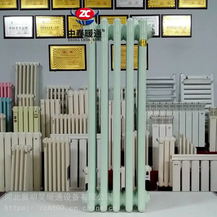 陕西钢二柱暖气片散热量宽度