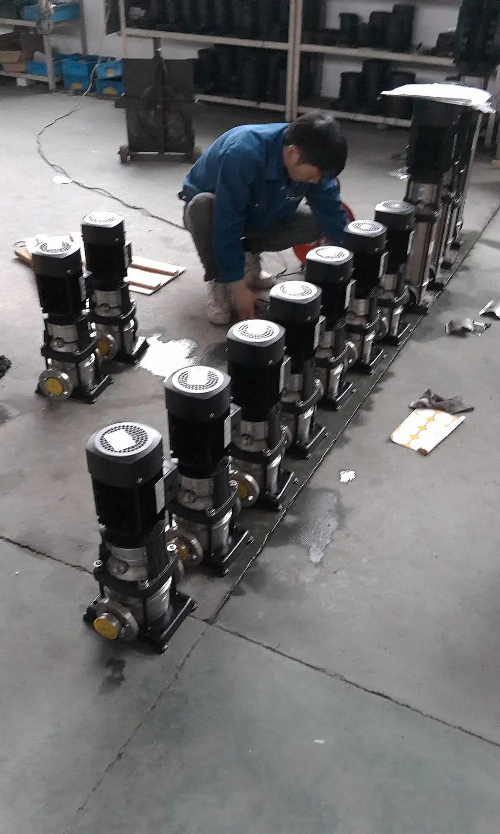 25CDLF2-200多级离心增压泵水封更换不锈钢水泵配件