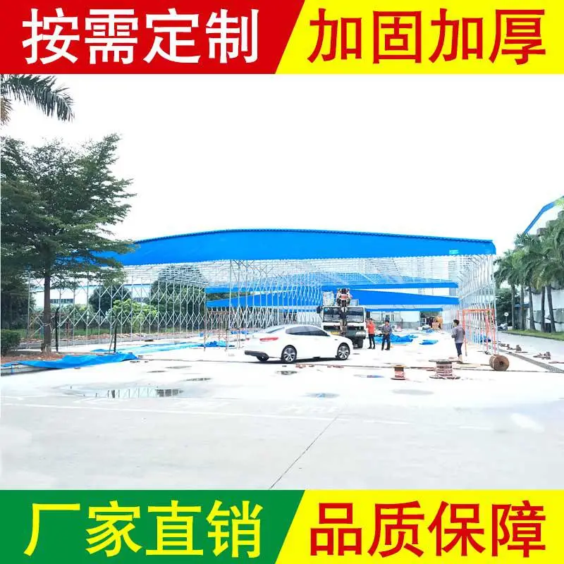 许昌悬空电动雨棚 大型雨棚 许昌推拉篷哪家好