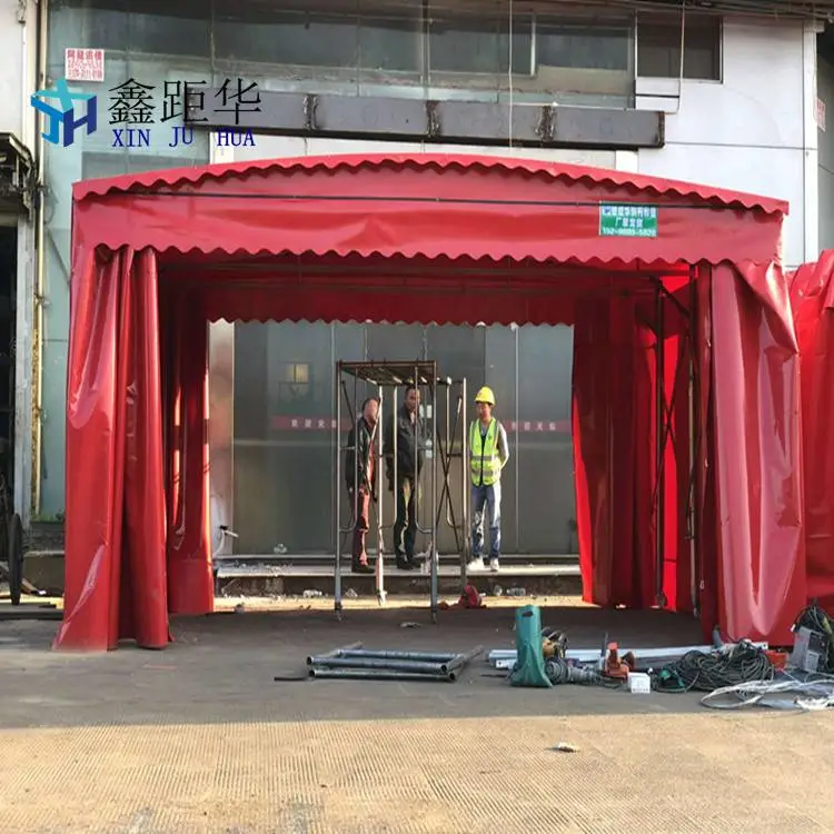 浙江衢州活动伸缩雨棚烧烤棚【加粗加厚】