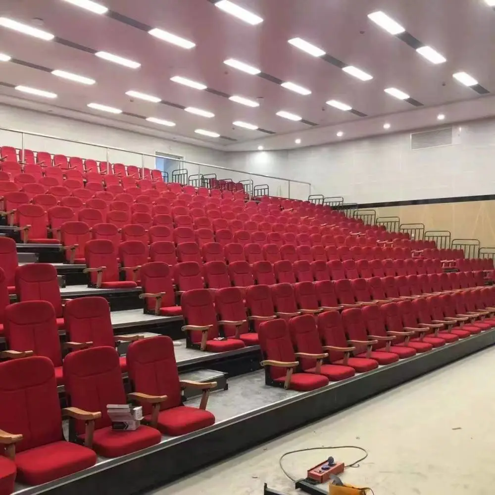 电动活动看台生产 学校体育馆移动看台 包施工 巨鸟体育