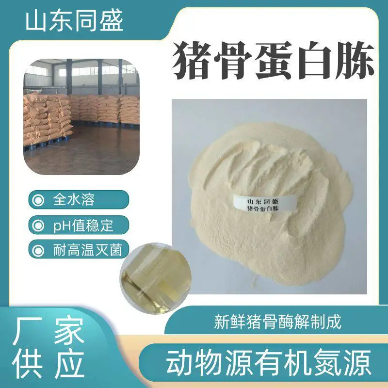 猪骨蛋白胨厂家 同盛供应生物发酵有机氮源培养基 水溶清透无杂