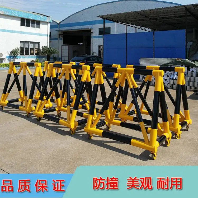5米/6米加长款防撞拒马路障 喷涂烤漆拦车阻车护栏