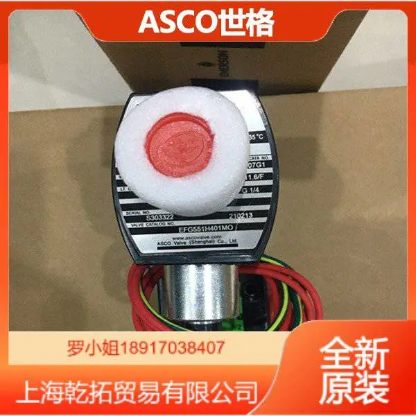 介绍美国ASCO燃烧阀类电磁阀运行功能E290B069