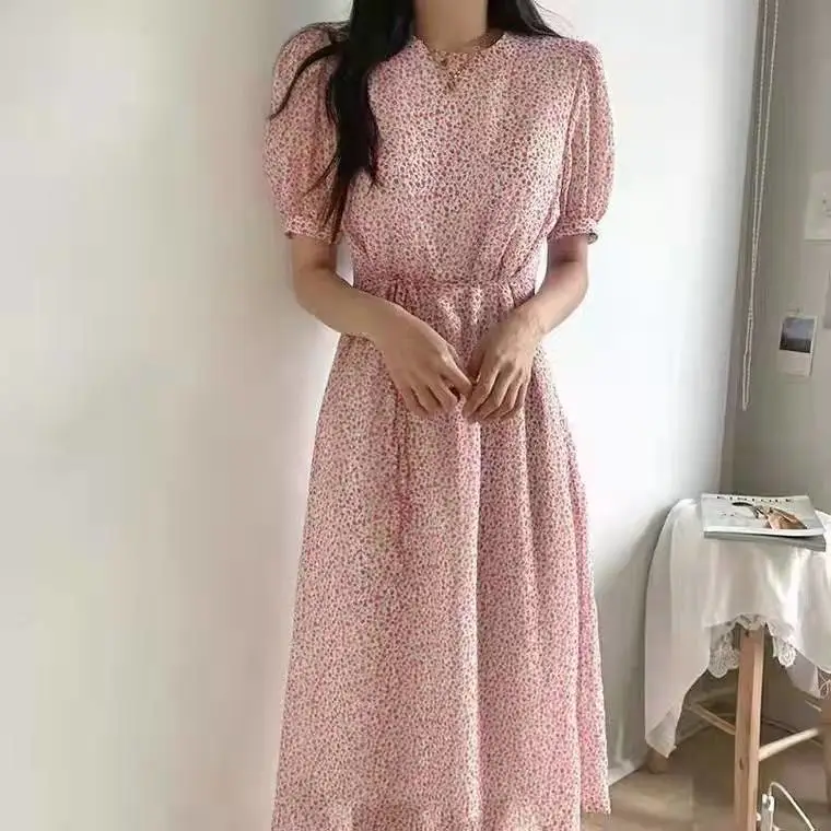 真丝香云纱连衣裙批发东南亚休闲连衣裙杭州市萧山连衣裙直播货源