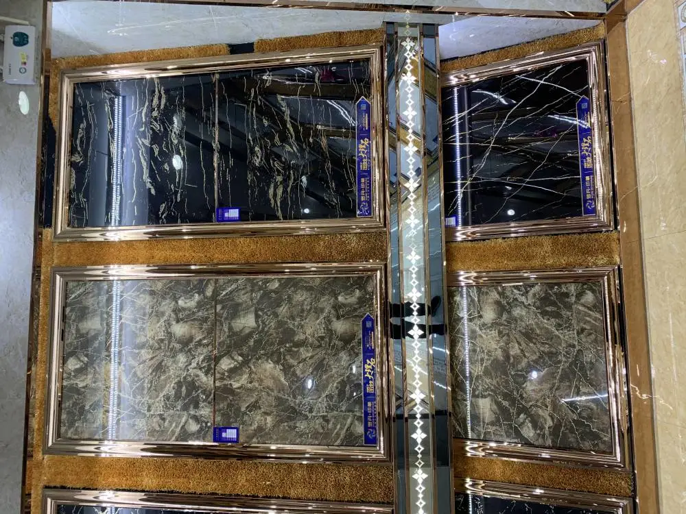 运城稷山 地板砖 通体大理石瓷砖 黄金沙大理石
