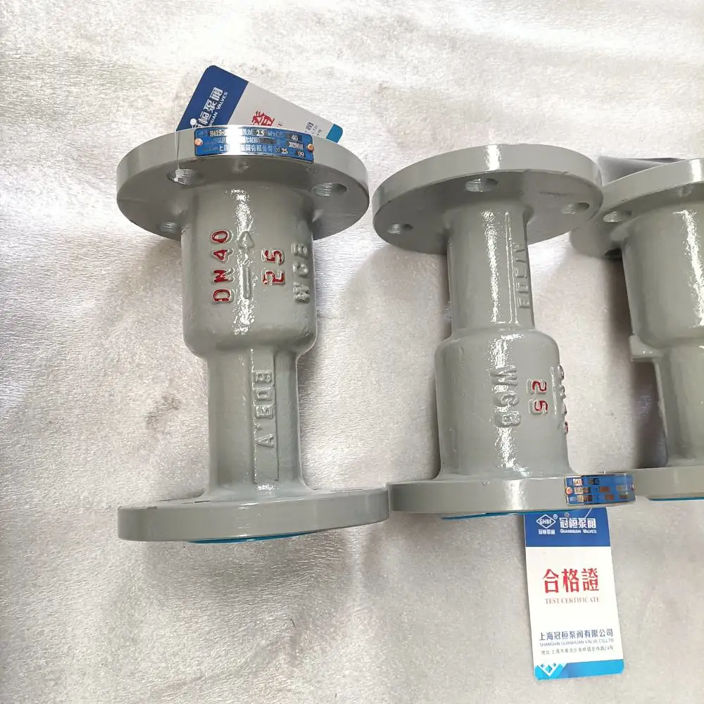 H42M-16C 防止介质倒流 防止泵及驱动电动机反转 卧立两用止回阀
