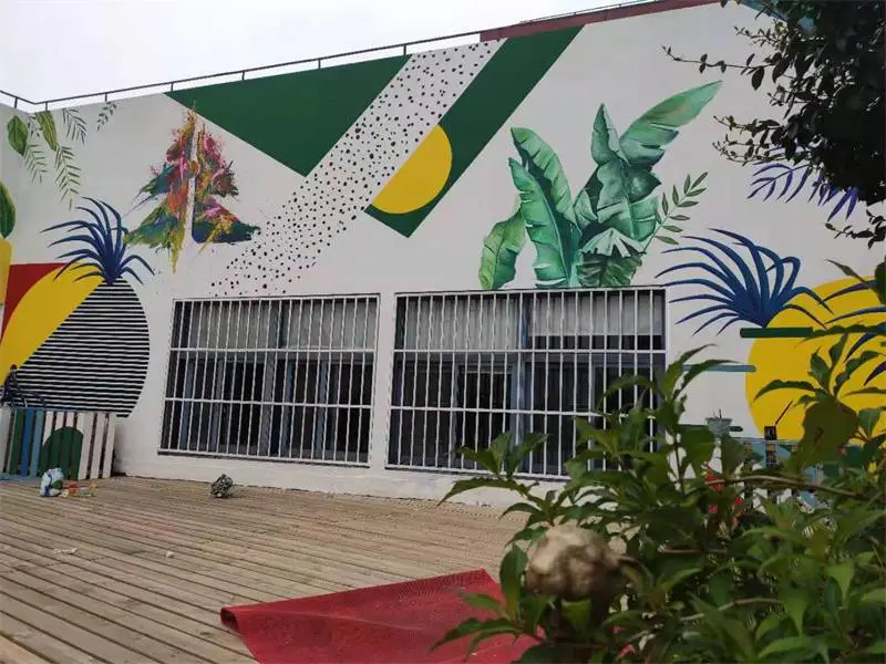 巨鹿新河广宗墙绘墙体彩绘壁画公司_外墙围墙文化墙涂鸦彩绘墙画手绘墙公司