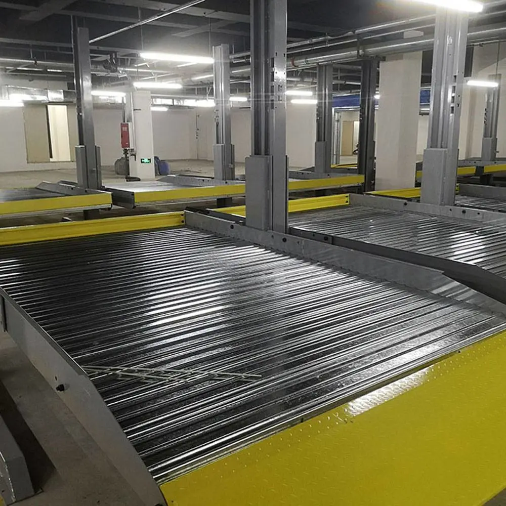南充市南部立体车库租赁 机械停车设备家用 立体停车库安装租赁拆除 莱贝PJS立体车库回收拆除