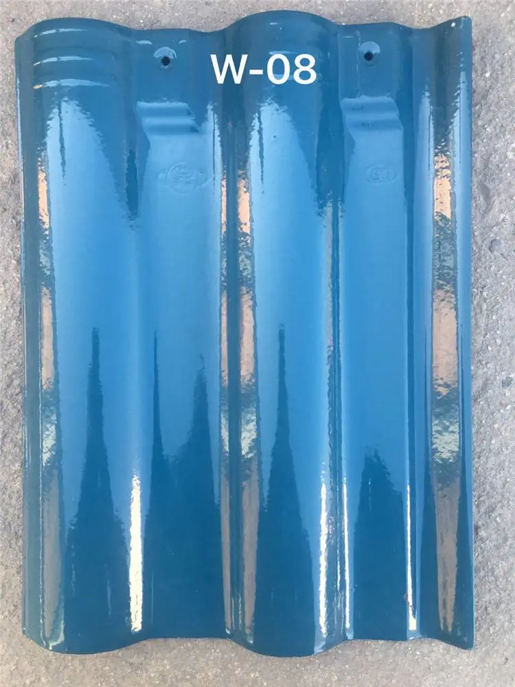 别墅屋面瓦 26*26西式S陶瓦 陶瓷石板瓦 吸水率低***抗冻