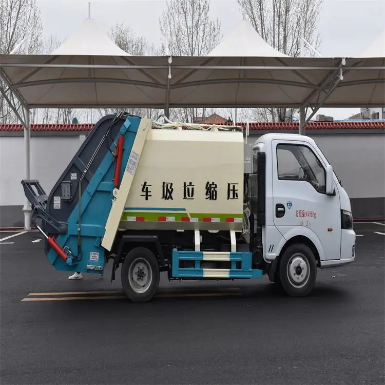商洛4.5方蓝牌压缩垃圾车 压缩垃圾车容积包牌包税