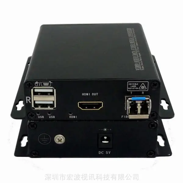 4K KVM 光纤延长器 华为会议系统用 KVM光端机