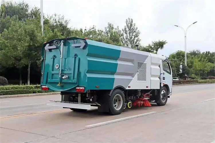 路障清扫车视频 纯吸式扫地车视频 8方扫路车道路清扫车