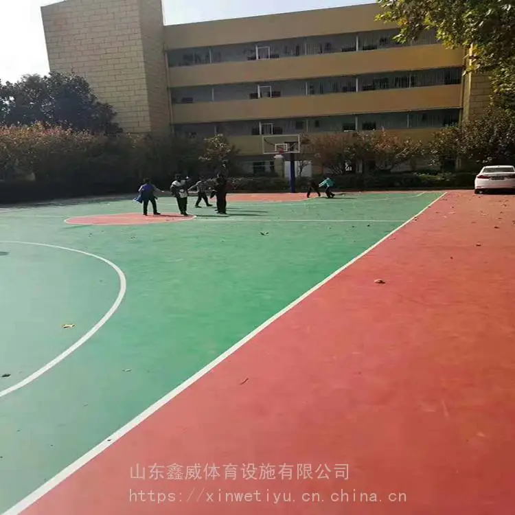 塑胶篮球场 丙烯酸篮球场 货源充足