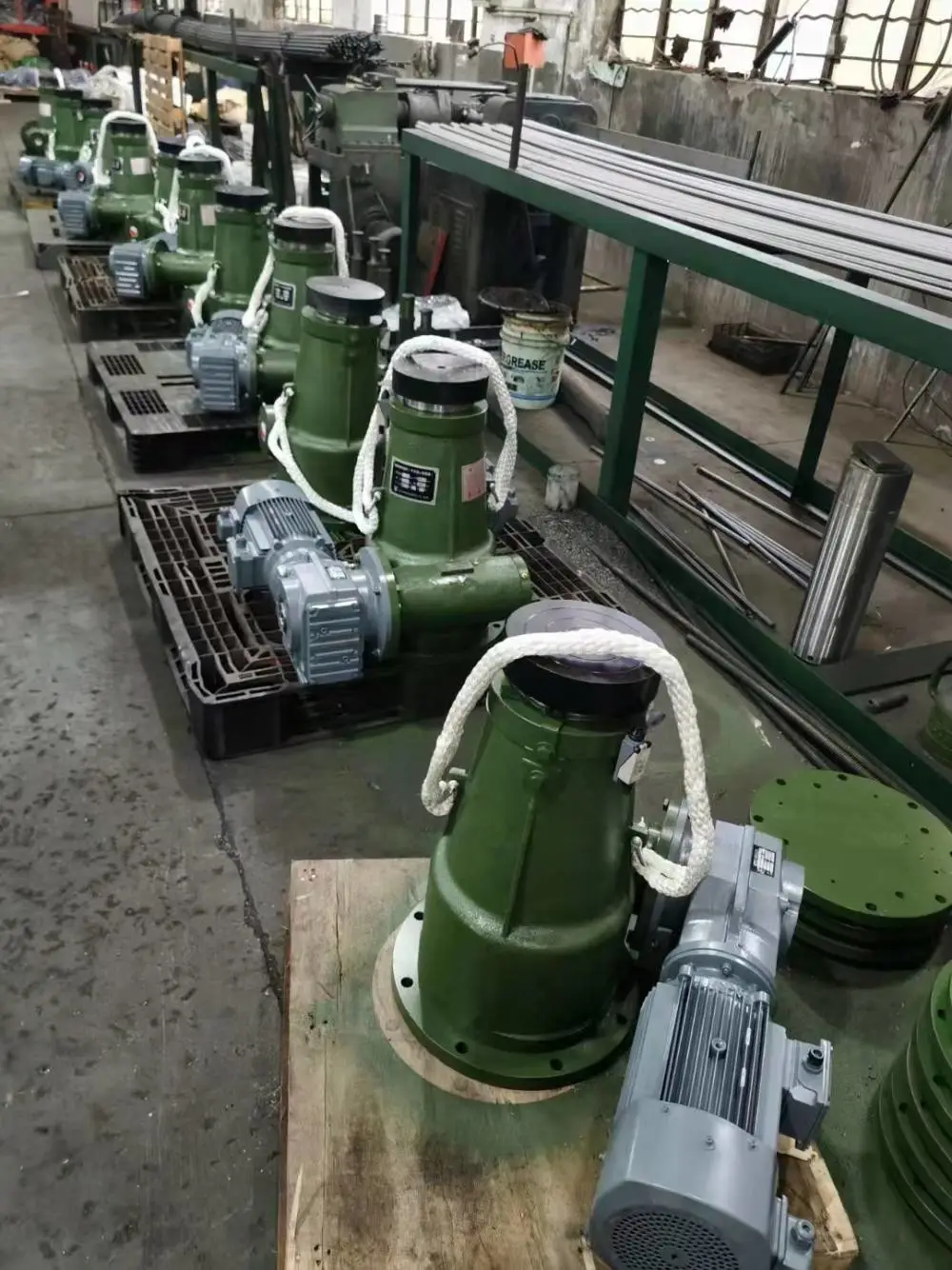 杭州敏捷机械DQL电动螺旋千斤顶机械千斤顶50-320T电动千斤顶