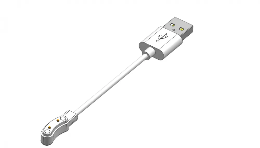 2pin 黄铜镀金 磁吸数据线pogo pin 数码照相机SMT贴片
