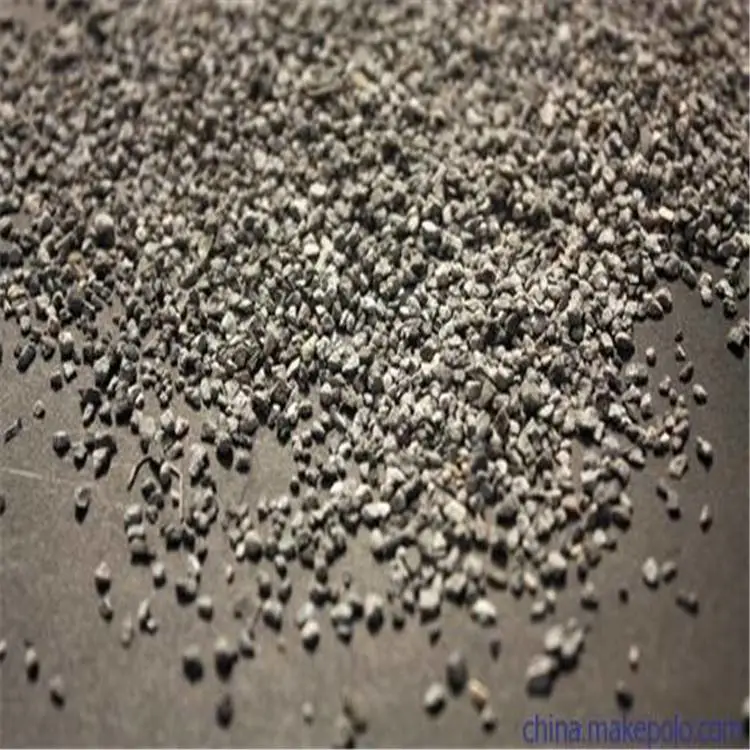 内蒙古金刚砂耐磨材料 除锈喷砂专用金刚砂生产商