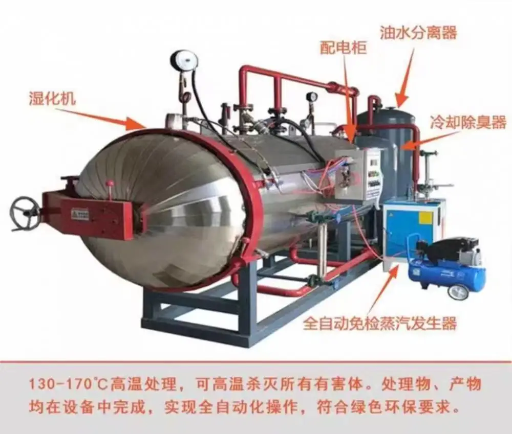 养殖场屠宰场屠宰废弃物无害化处理设备 电加热蒸汽灭菌机 支持定制