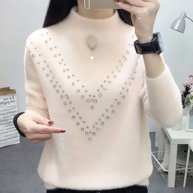 服装5元批发微信号冬季女中长款加绒加厚广州服装尾货
