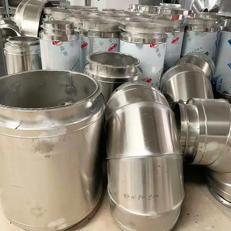 嘉兴风管加工消防排烟风管焊接风管201不锈钢风管