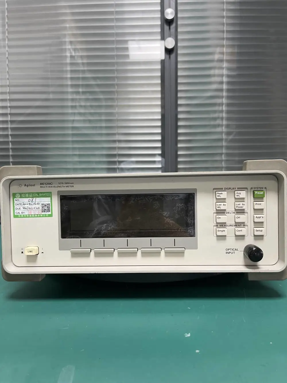 供应 二手安捷伦AGILENT 86120C高性能光谱分析仪