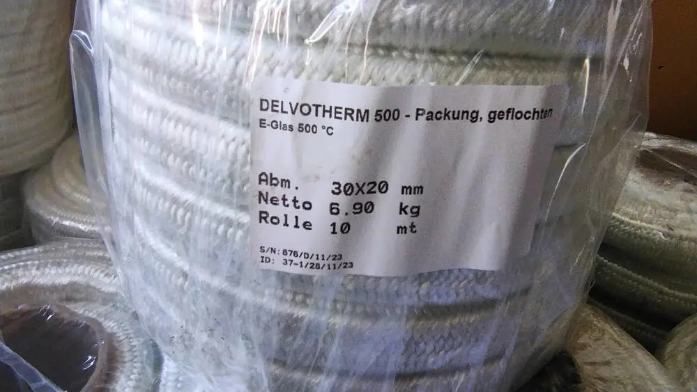 德国risius密封绳DELVOTHERM 500用于化工行业工厂现货