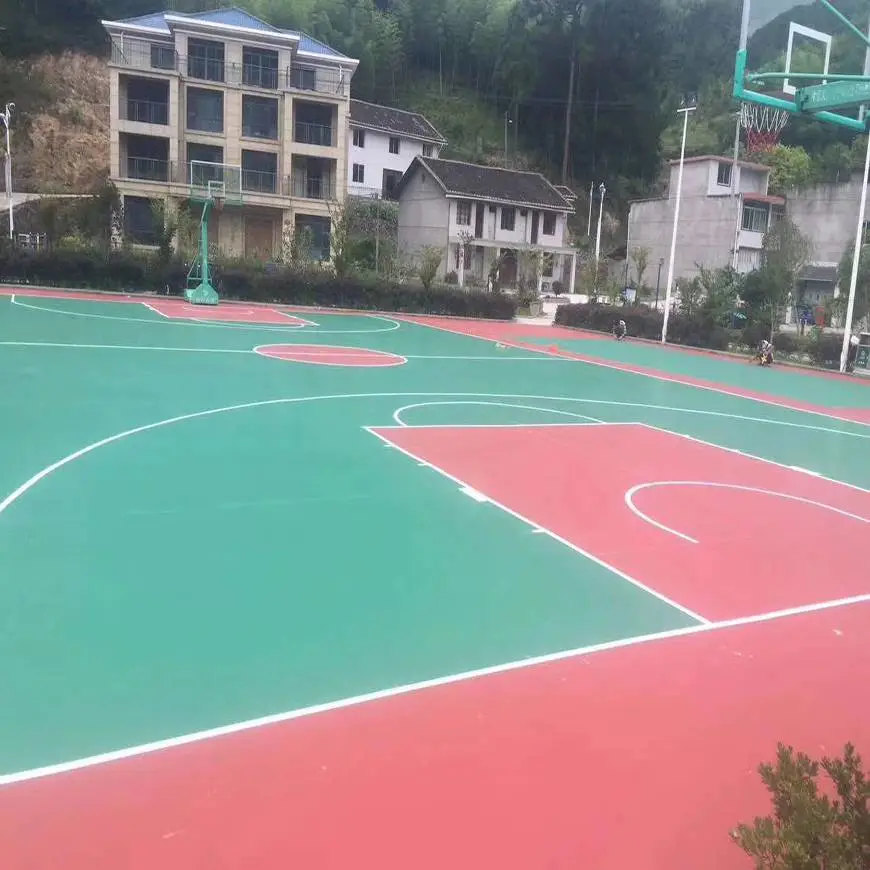 篮球场硅pu套什么定额,室外篮球场地专用灯