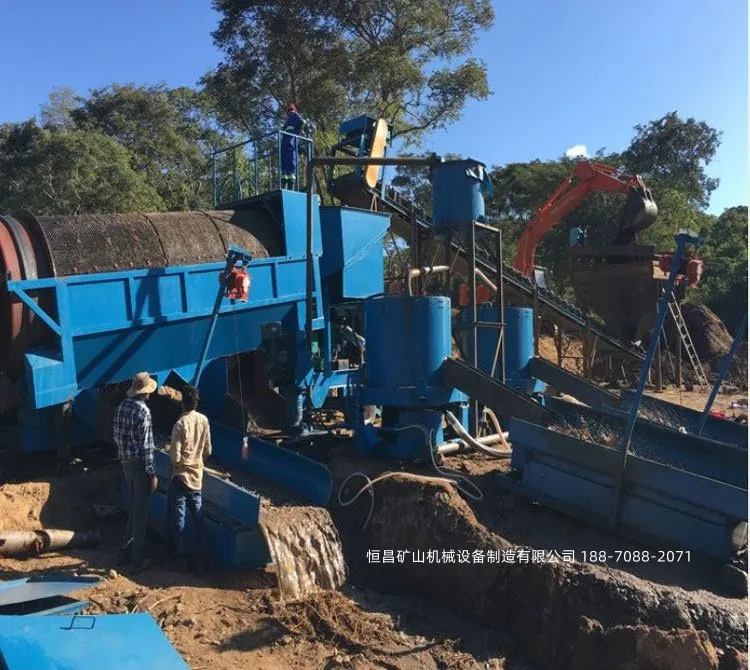 砂金开采机器 河道河沙黄金提取设备 组合式沙金分选设备
