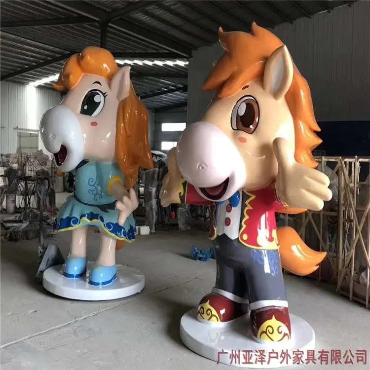 玻璃钢民俗文化小品雕塑 玻璃钢景观园林雕塑 铜陵 玻璃钢海洋主题定制