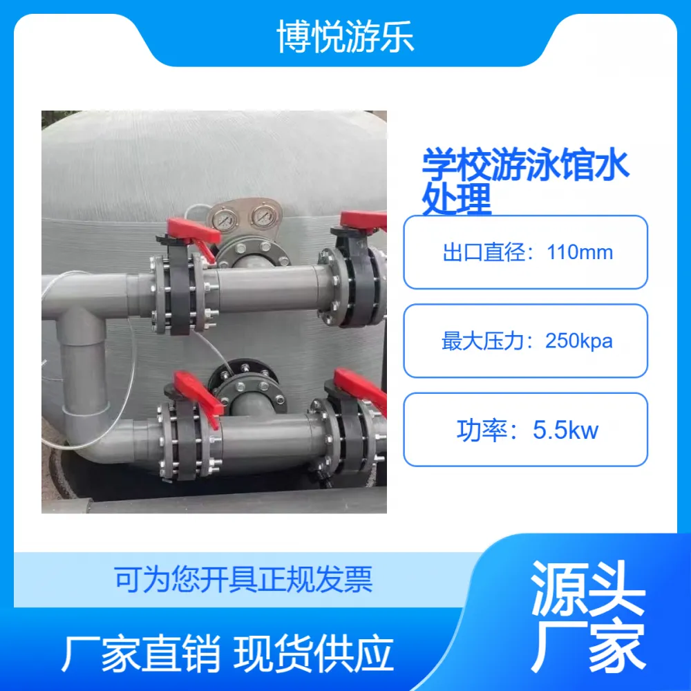 游泳池过滤循环水处理系统 游泳池工程 学校游泳馆水处理过滤设备