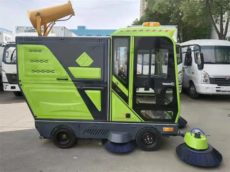 路障清扫车视频 纯吸式扫地车视频 8方扫路车道路清扫车