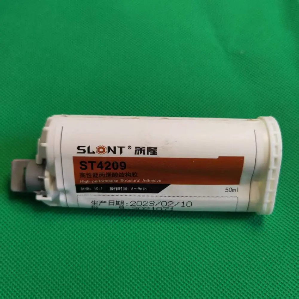 汽车装饰条粘接 深隆ST4209结构胶 铝合金和不锈钢粘接胶水