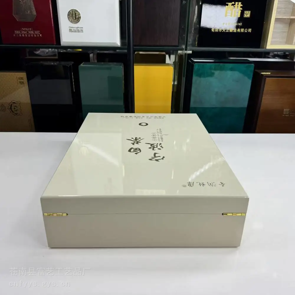 木盒加工厂 茶叶实木盒 木盒定制厂家 米醋木盒包装龙港木盒厂