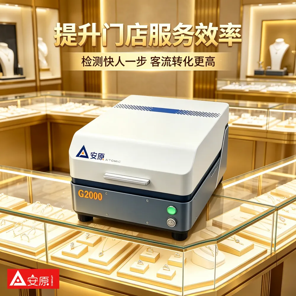 安原仪器黄金纯度分析仪商用高频稳定研究实验室用兼顾多重安全联锁