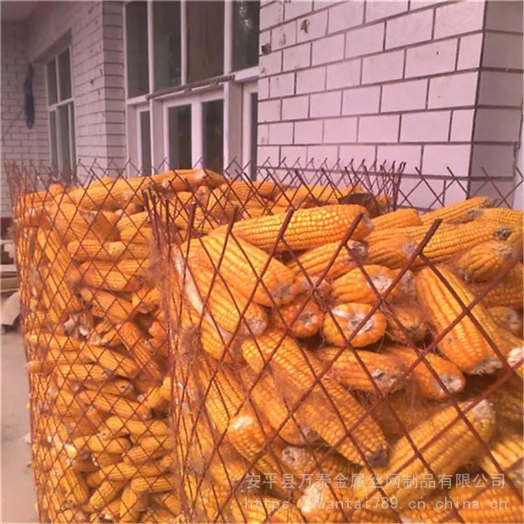 装玉米菱形网A装玉米防锈漆钢板网A濮阳菱形钢板网A万泰玉米网厂家
