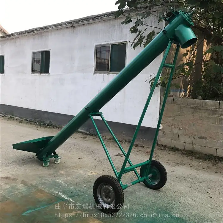 海南工厂定做螺杆输送机U型管式无轴绞龙污泥螺旋输送机304不锈钢螺旋上料机