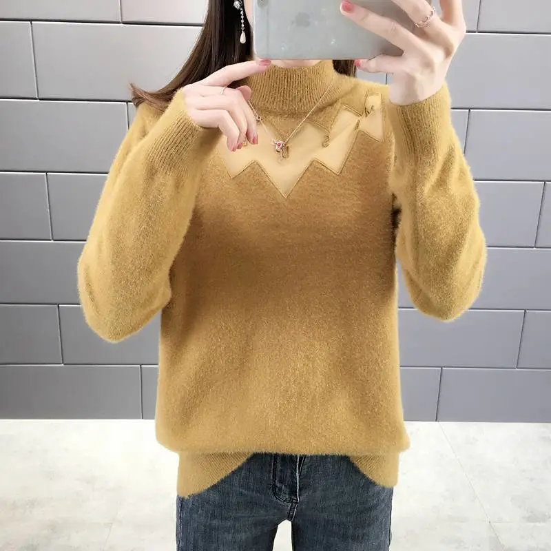 女针织套头羊毛衫义乌宾王服装批发市场冬季韩版新款毛呢